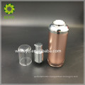 30ml High quality rose gold acrylic airless pump bottle round shape bottle